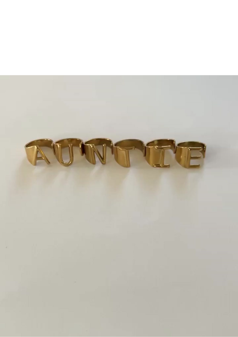 Auntie 6 Finger Rings (Ships 11/30)