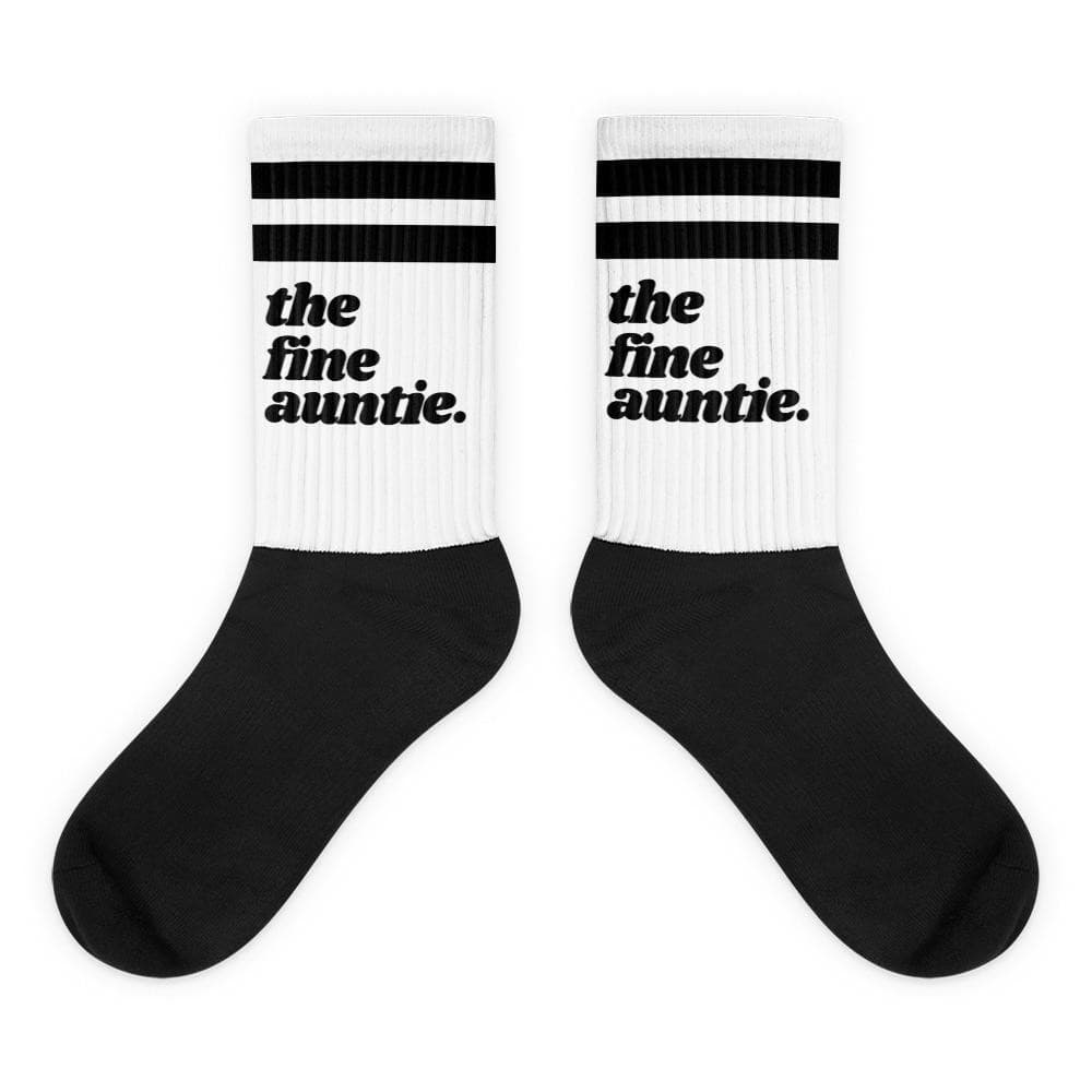 The Blank Auntie Socks - Yeaux Mama