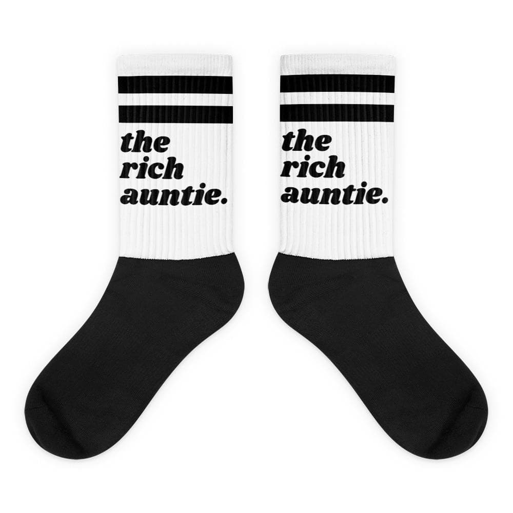 The Blank Auntie Socks - Yeaux Mama