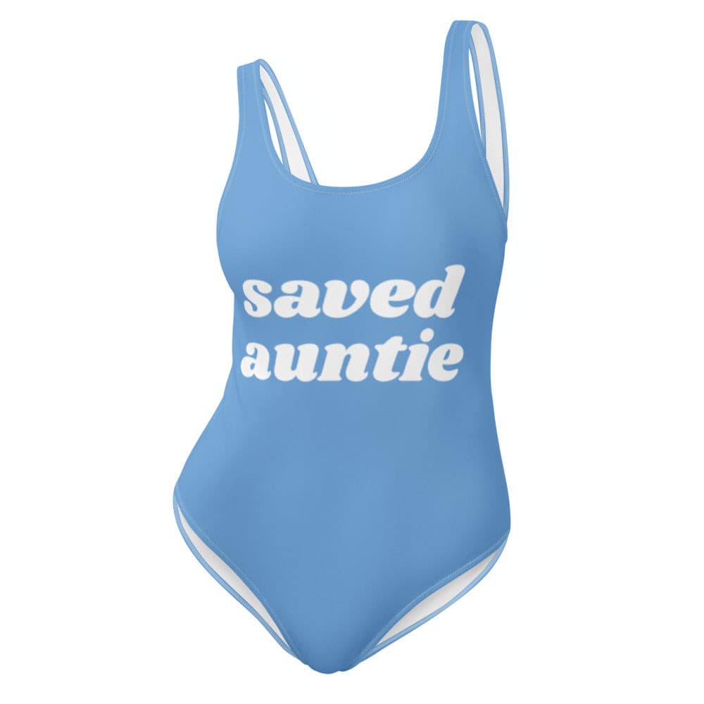 The Saved Auntie Swimsuit - Yeaux Mama