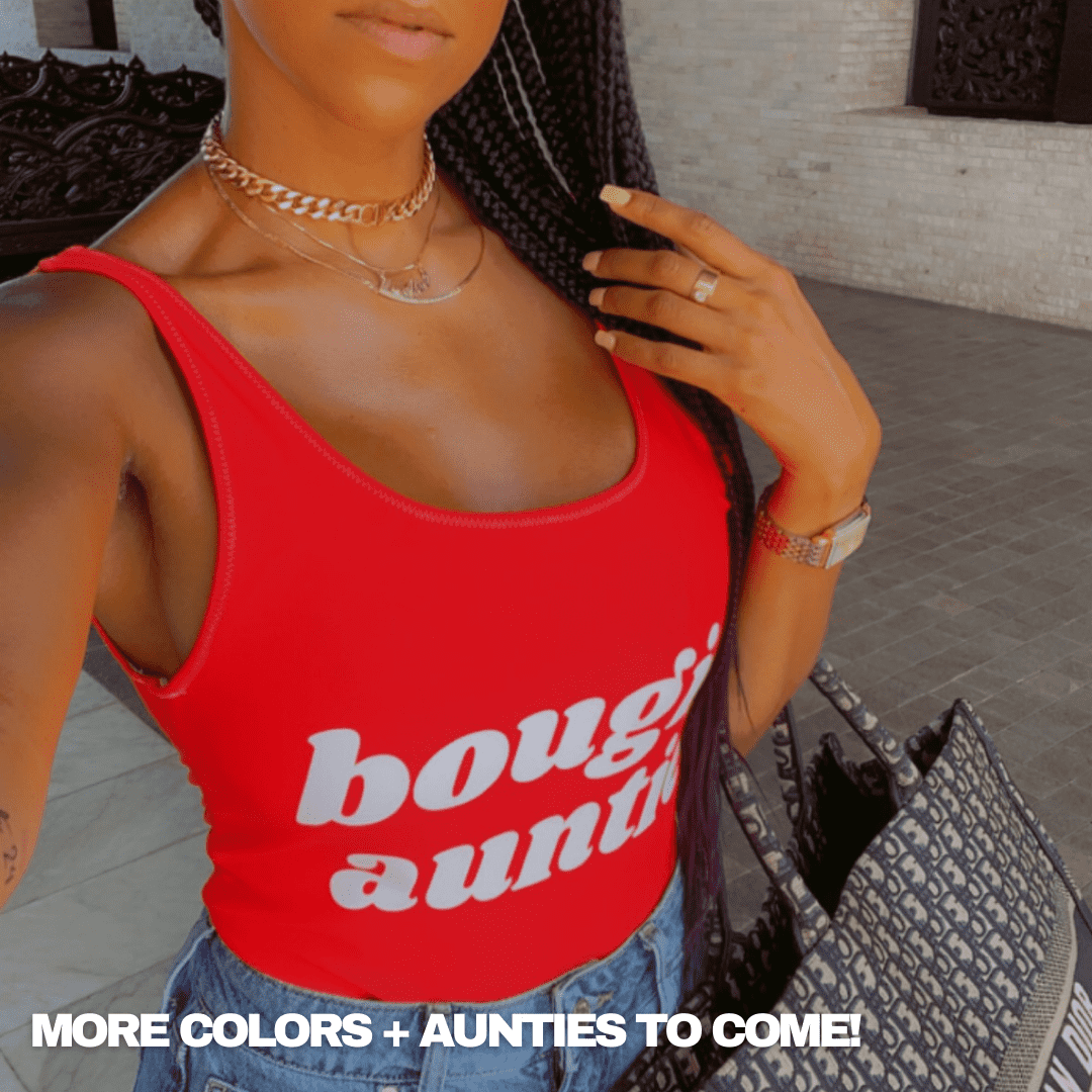 The Bougie Auntie Swimsuit - Yeaux Mama