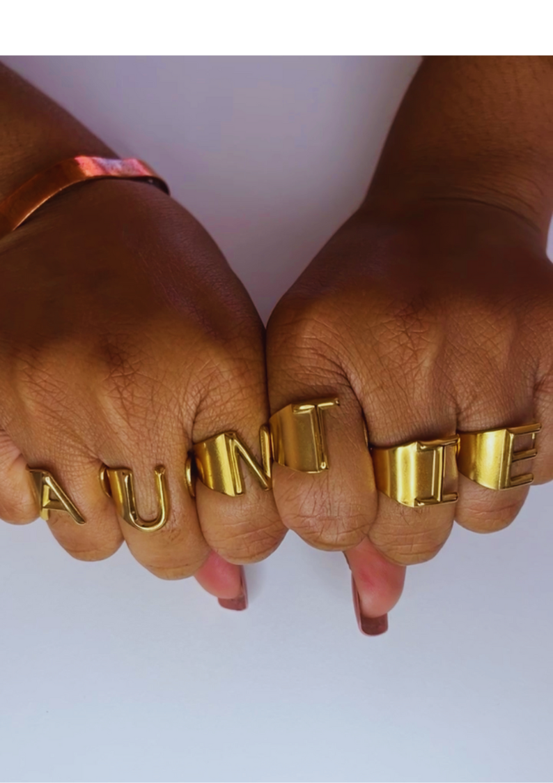 Auntie 6 Finger Rings (Ships 11/30)
