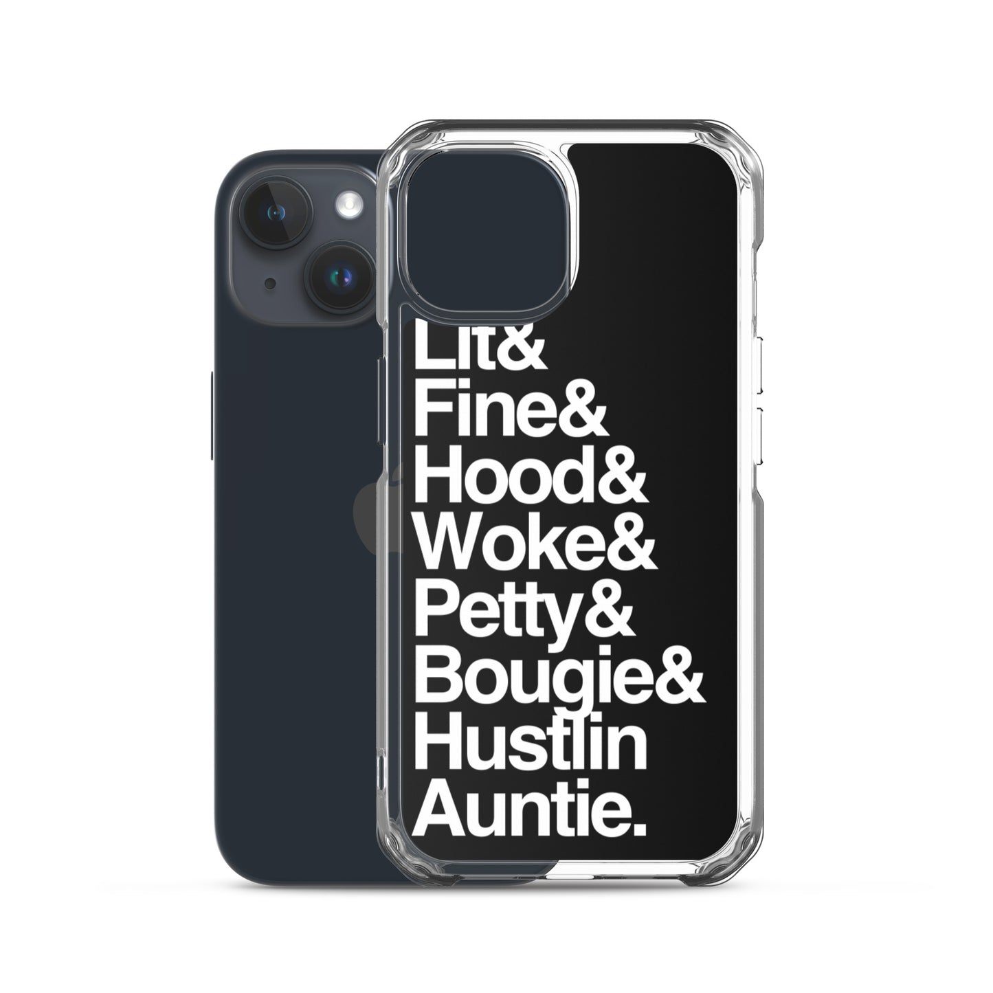 Black Every Auntie iPhone Case