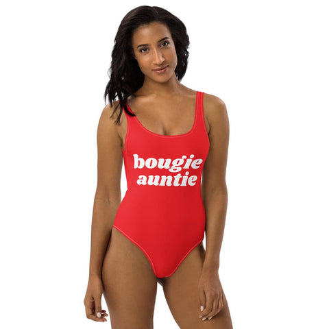 The Bougie Auntie Swimsuit - Yeaux Mama